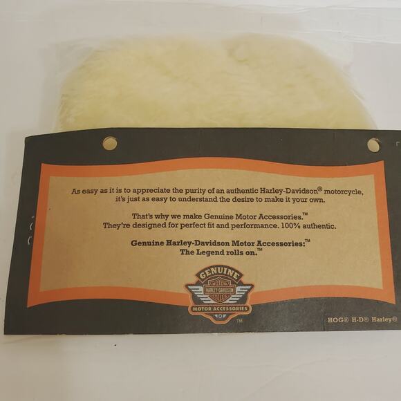 Harley-Davidson Wool Wash Mitt 94760-99 NOS - Picture 7 of 9
